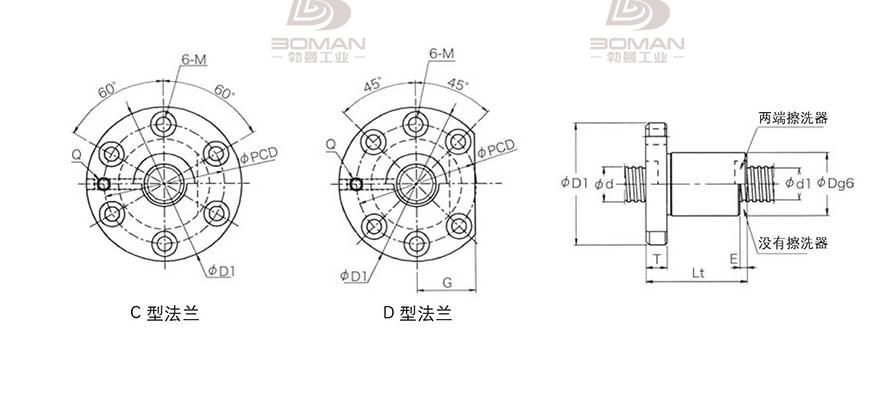 KURODA GD3210JT-CDPR 日本黑田丝杆怎么装珠子