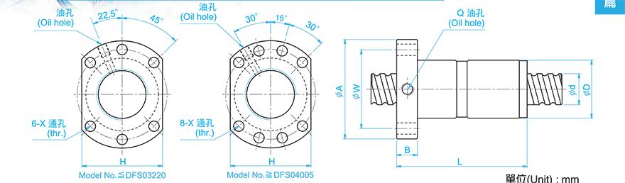 TBI DFS02005-3.8 滚珠丝杆tbi表面处理