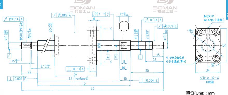 TBI XSVR01510B1DGC5-471-P1 滚珠丝杆怎么区分tbi和国产