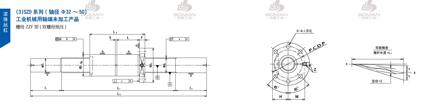 TSUBAKI SZD4010-1600C5-B tsubaki丝杆是哪里产的